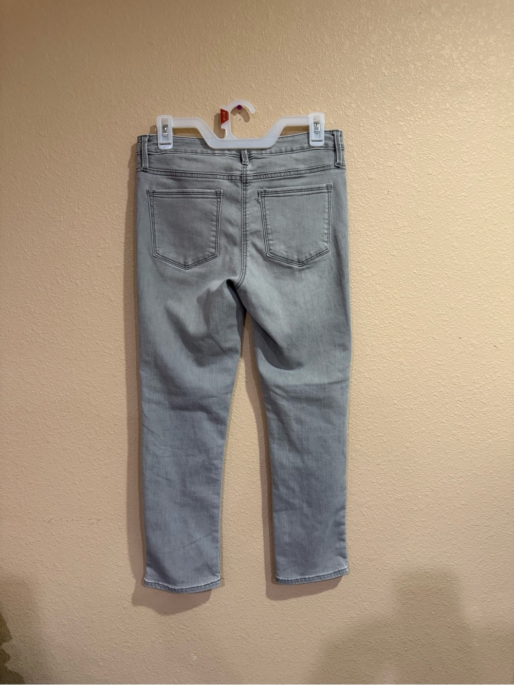 Athleta Light Gray High-Rise Skinny Jeans - Picture 2 of 3